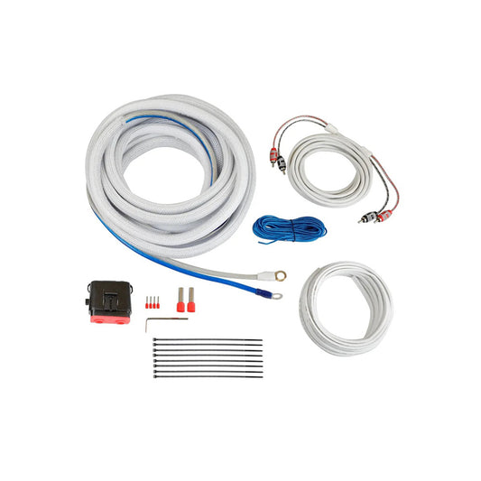 Cerwin Vega CAKM82 8 Gauge Complete Waterproof Amp Kit, 20ft. With RCA, Speaker Cable