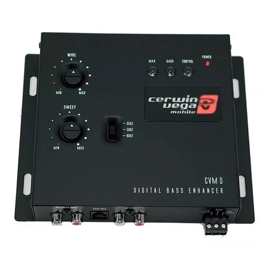 Cerwin Vega CVM0 Vega Series Digital Car Audio Bass Enhancer Driver Equalizer