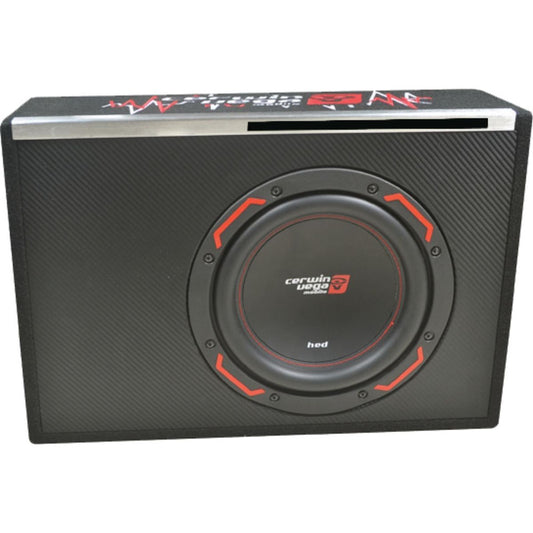 Cerwin Vega H6TE10SV HED Series 10" 150W RMS (400W Peak Power Handling) 2 Ohm Powered Slim Enclosure Slot Vented