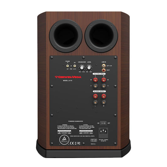 Cerwin Vega LA110E 10” POWERED EXPRESSO ACTIVE SUBWOOFER SPEAKER-LA110E