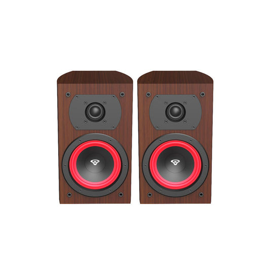 Cerwin Vega LA14E 4" 2-WAY BOOKSHELF EXPRESSO PAIR SPEAKERS - LA14E