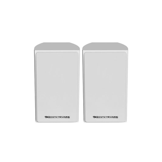 Cerwin Vega LA14W 4” 2-WAY BOOKSHELF WHITE PAIR SPEAKERS - LA14W