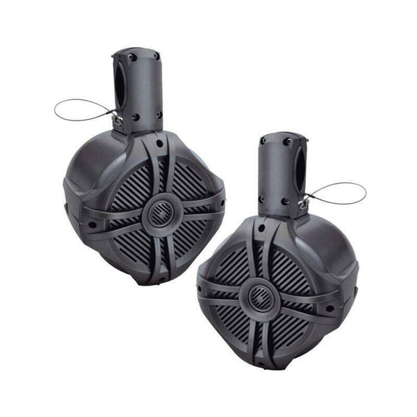 Diffusori Wake Tower Power Acoustik MWT-80T 8" Titanio – 750W, Cassa Impermeabile Per Barche