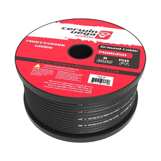 Cerwin Vega PW8G150 8 Gauge Frost Red and Black Power Wire