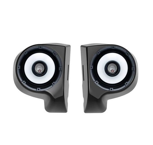 Cerwin Vega RPMPODSM65F4 500W Peak (250W RMS) 6.5 Inch RPM Stroker Series Speaker Kick Pods with LED for Harley-Davidson Motorcycles