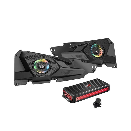 Cerwin Vega RPMRZRKD21 2D KIT Complete Audio Upgrade Kit for 2014+ RZR© 2DR / 4DR, Includes an Amplifier and Front Speakers