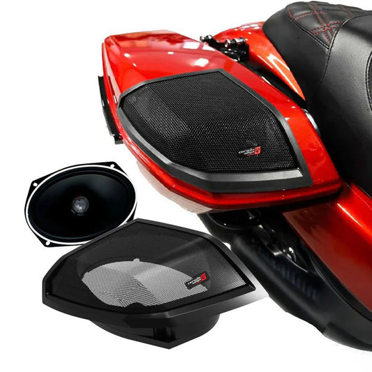 Cerwin Vega RPMST694LK24 2024+ Harley Davidson® Cut-In Lid Kit with Stroker ST69CX (4Ω) Speakers