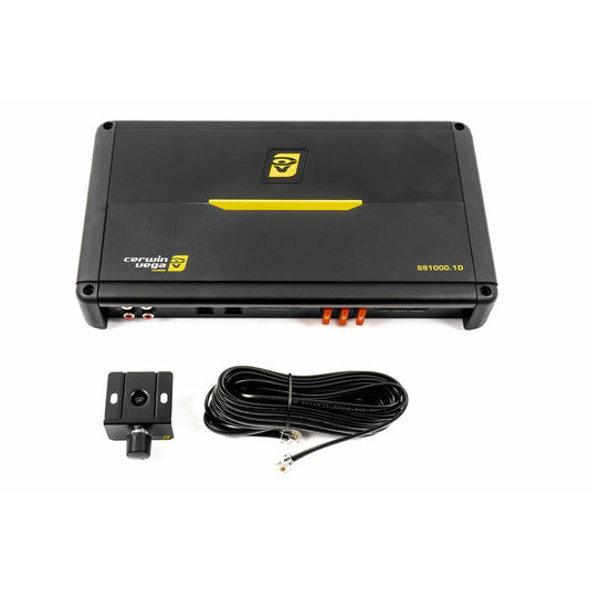 Cerwin Vega S91000-1D Stroker Series 1000W RMS Class-D Monoblock Car Audio Amplifier