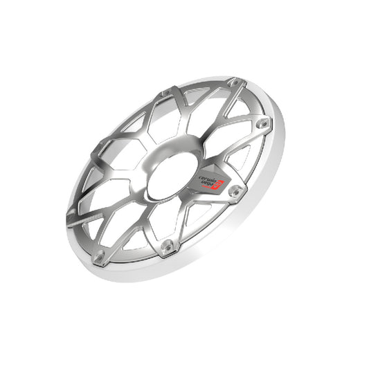 Cerwin Vega SM10FGW RPM Stroker Series 10” Flush Mount Speaker Grill, Steel with Powder Coating (White)