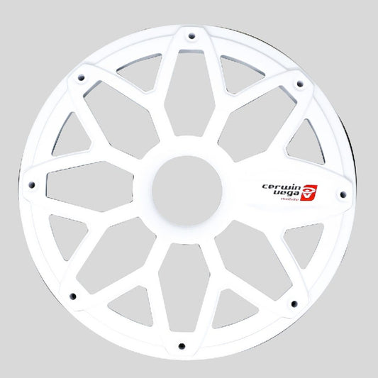 Cerwin Vega SM65FWW 6.5" Flush Mount Speaker Steel Grill with Powder Coating White (Pair)