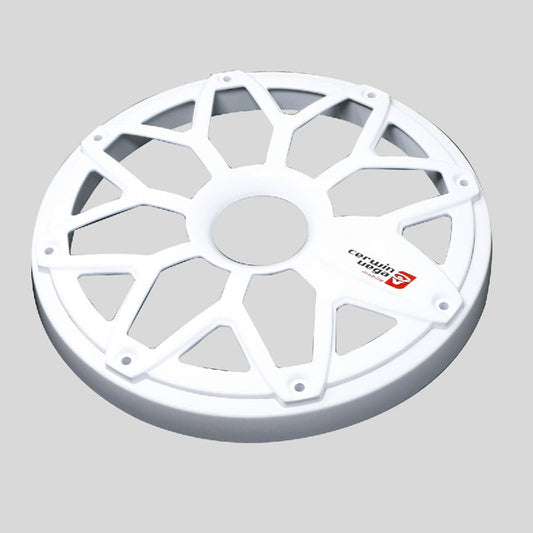 Cerwin Vega SM8FWW RPM Stroker Series 8” Flush Mount Speaker Grill, Steel with Powder Coating (White)