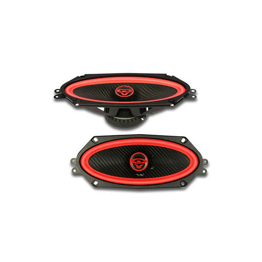 Cerwin Vega V410 Vega 2025 Edition 4 Inch x 10 Inch 2-Way Coaxial Full Range Speakers (4Ω)