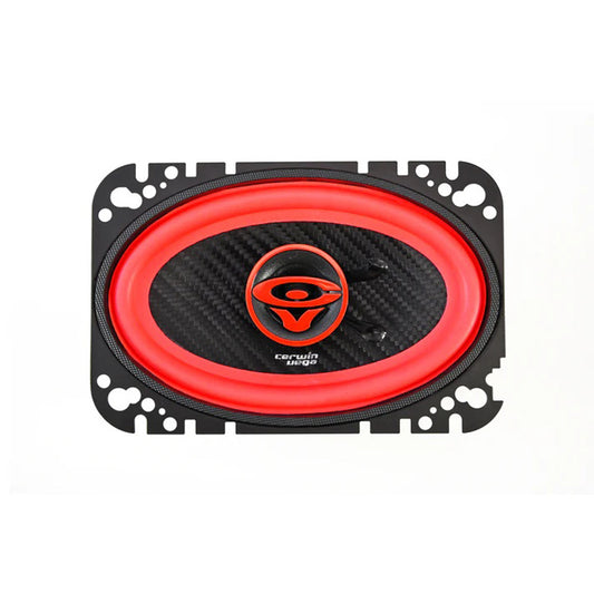 Cerwin Vega V46 Vega 2025 Edition 4 Inch x 6 Inch 2-Way Coaxial Full Range Speakers (4Ω)