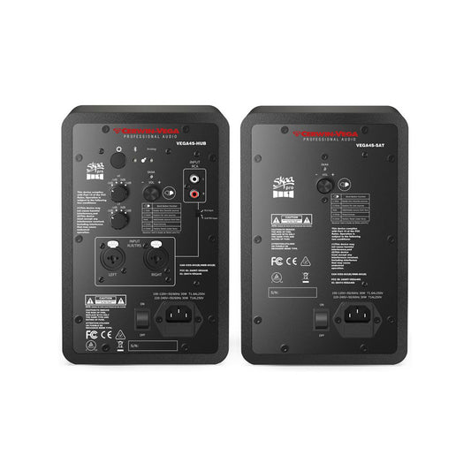 Cerwin Vega VEGA4SB-PR 4 Inch 2-Way Powered Studio Monitor Pair