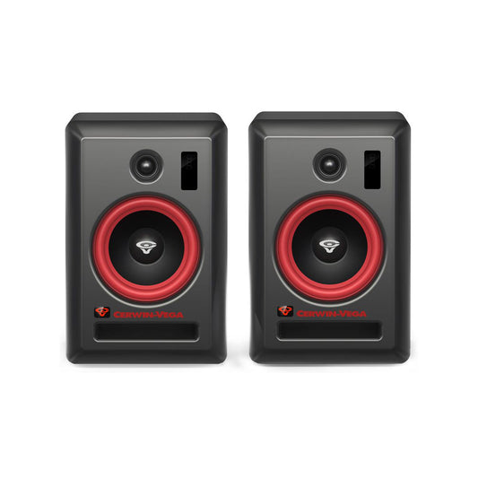 Cerwin Vega VEGA6SB-PR 6 Inch 2-Way Powered Studio Monitor Pair