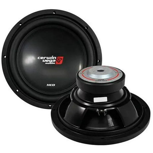 Cerwin Vega XED10V2 10" XED Mobile Series 800W 4-ohm SVC Subwoofer