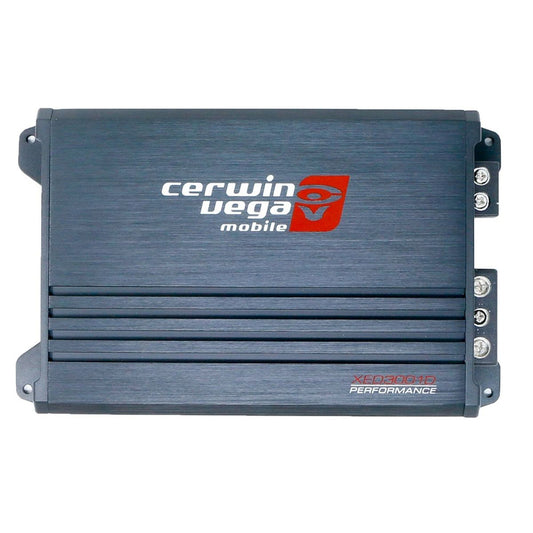 Cerwin Vega 1 Channel XED Series 300W Mono Amplifier with 12" Dual Loaded Slot Vented Enclosure