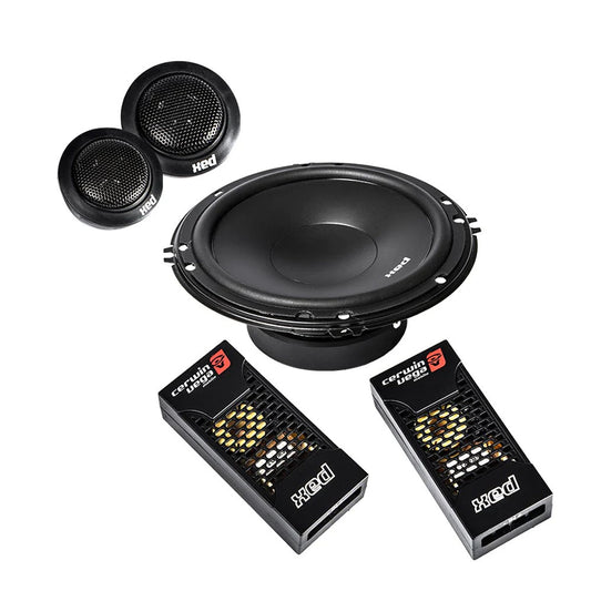 Cerwin Vega XED525C 300W 5.25 Inch 2 Way XED Series Component Car Speakers