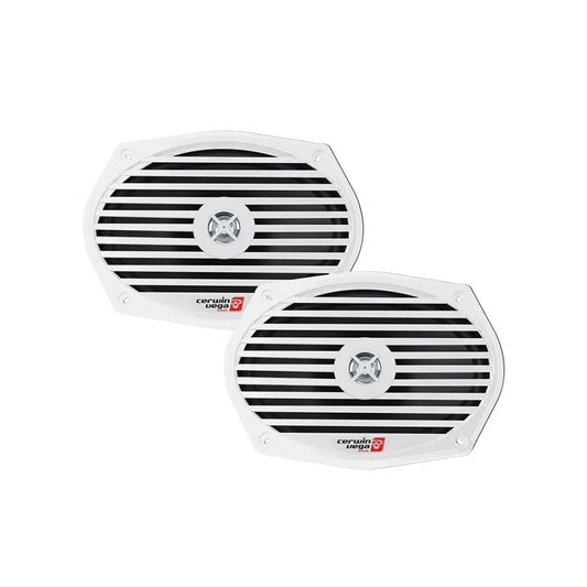 Cerwin Vega XM69W RPM XED 6"x9" 2-Way Marine Coaxial Speakers - White