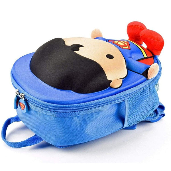 Zaino Bambini Superman Justice League Ridaz - Leggero Con Schienale Imbottito E Tasche, Sicuro E Resistente Per Scuola E Gite