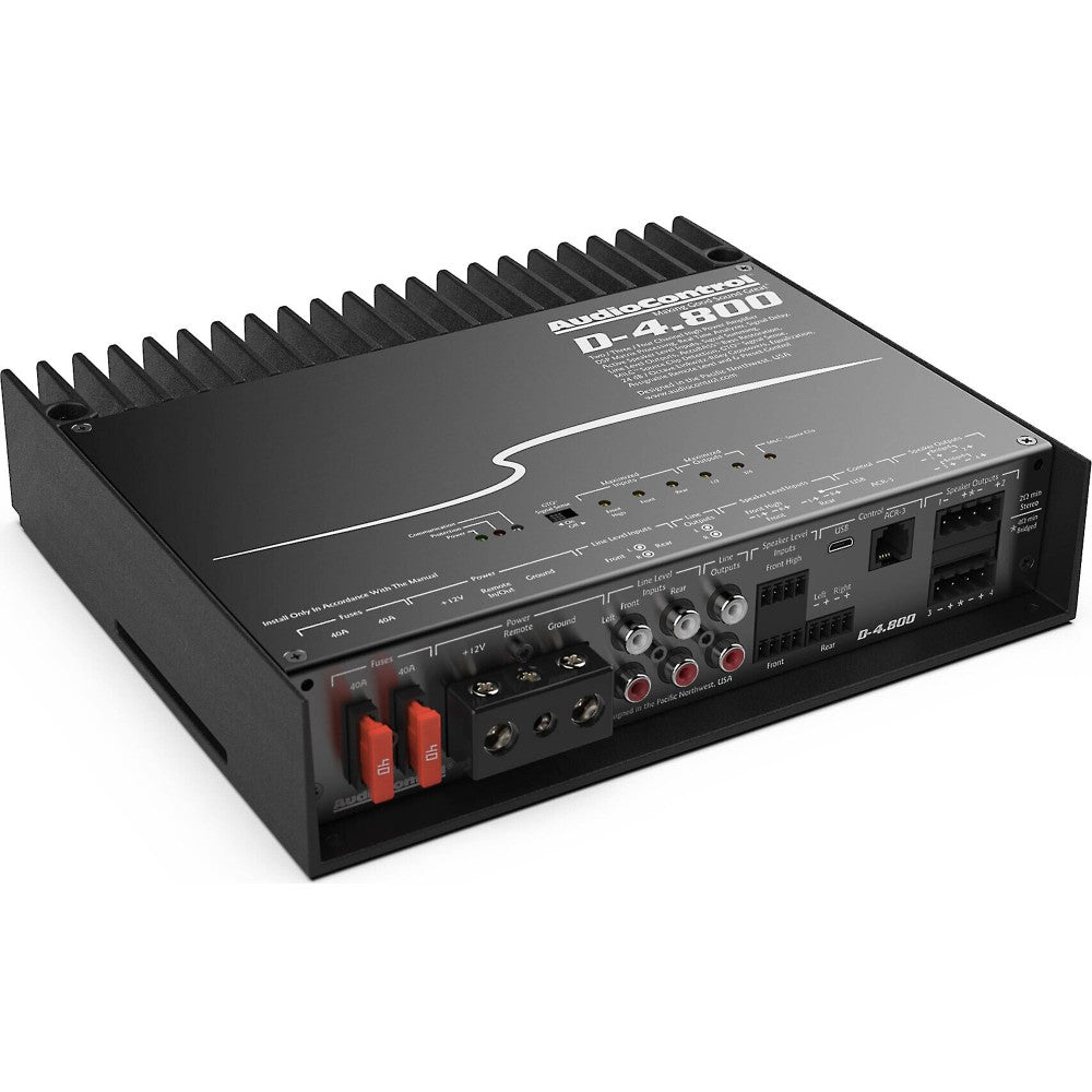 AudioControl LC-1.800 Monoblock Amplifier - 800W RMS With Built-in Bass Processor