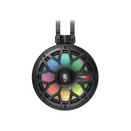 Cerwin Vega SH8F4B 350W Peak (175W RMS) 8” SH Series 2-Way Pod Speaker System with LED Lights - BlackCerwin Vega SH8F4B 350W Peak (175W RMS) 8” SH Series 2-Way Pod Speaker System with LED Lights - Black