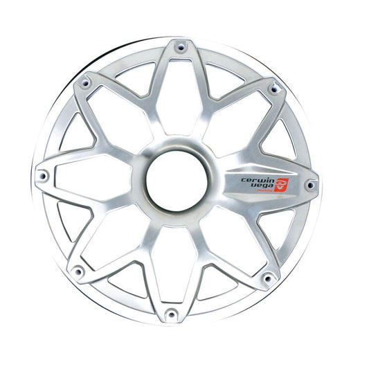 Cerwin Vega SM65FGW RPM Stroker 6.5" Flush Mount Speaker Grill, White Pair