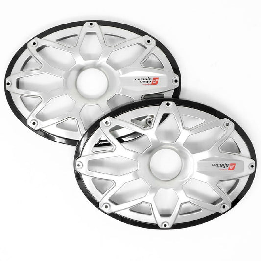 Cerwin Vega SM69FGB RPM Stroker 6" X 9" Flush Mount Speaker Grill, Black Pair