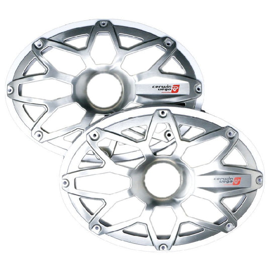 Cerwin Vega SM69FGW RPM Stroker 6" X 9" Flush Mount Speaker Grill, White Pair