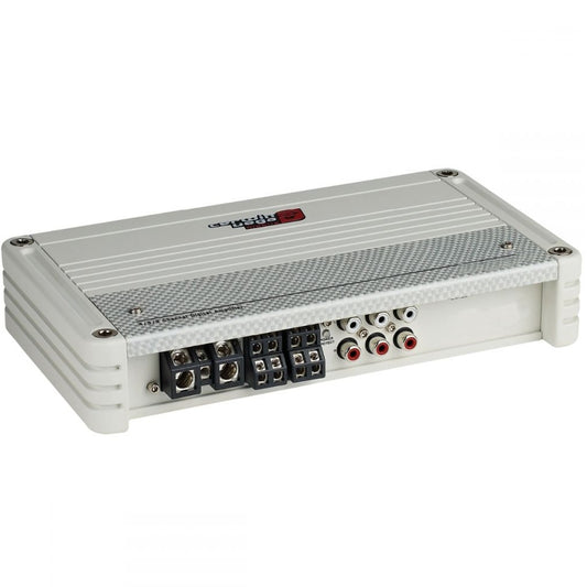 Cerwin Vega SRPM700.4DW 700W RMS Class-D 4-Channel 2-Ohm Stable Marine Amplifier - White