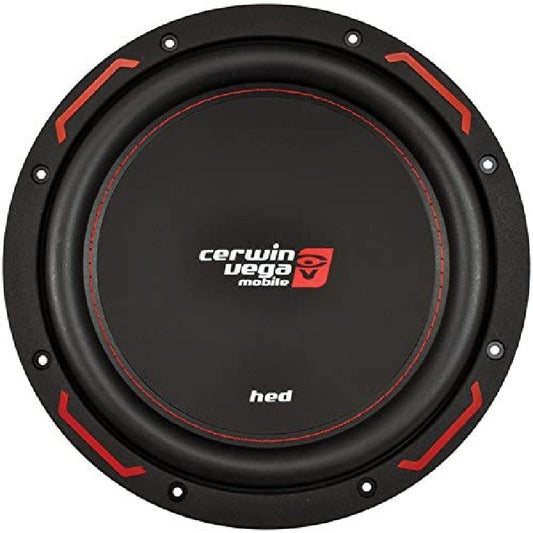 Cerwin Vega H7104S 1000W Max 200W RMS 10" HED Series Single 4 ohm Car Subwoofer