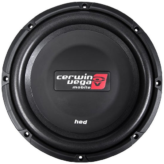 Cerwin Vega HS122D 1200W Max 250W RMS 12" HED Series Shallow Mount Dual 2-Ohm Subwoofer