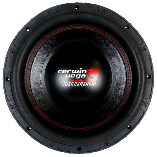 Cerwin Vega VMAX12D4 2000W MAX 1000W RMS12” Dual 4-ohm High-Performance Subwoofer